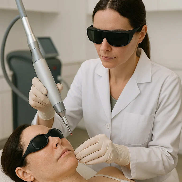 Pico laser treatment for pigmentation